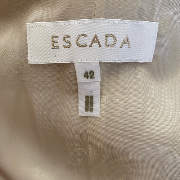 Escada Rabbit Wool Women’s Large Button Front Jacket Size 42 - Picture 5 of 11